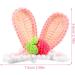 Holibanna Handmade Crochet Hair Accessories Bunny Ear Hair Clip Woolen Knitting Hair Clip Girls Hair Accessory Woolen Knitting Hair Clamp Barrettes Bunny Rabbit Ears Theme Hair Clips - Buy Online on GoSupps.com
