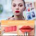 2 Pcs Silicone Lip Brush Set - Reusable Lip Applicator with Cap for Lipstick Lip Gloss & Lip Masks - Perfect for Lip Makeup - Buy Online on GoSupps.com