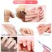 YUEMING 5pcs Ceramic Nail Drill Bits Set - Professional Cuticle Clean & Gel Removal Kit - 3/32 Safety Grinding Wheel for Manicure & Pedicure - Buy Online on GoSupps.com