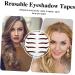 Mikinona Double Sided Eyelid 40 pairs Double Charming Self Line Red Strip Gold Personalized Makeup Eye Strips Eyelid Eyeliner 14X10X0.5cmx2pcs Assorted Colorx2pcs - Buy Online on GoSupps.com
