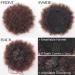 Xtrend Natural Black Afro Ponytail Extensions - Kinky Curly Kankalon Fiber Updo with Clips - Perfect Short Puff Hairstyle - Buy Online on GoSupps.com