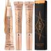 2Pcs Liquid Foundation  4 in 1 Primer  Foundation  Concealer & Powder with Buildable coverage  adapts to medium skin tones  Built-in flow-through sponge tip applicator