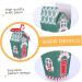 ifundom 10pcs Nougat Box Containers for Food Cookies Party Favors Paper Candy Bags Ornament Biscuit 19.5x9.5x7cm Green - Buy Online on GoSupps.com
