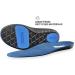 LightFeet Cushion Comfort Insoles | Soft Gel & Memory Foam for All-Day Comfort | Designed by Australian Podiatrist | Reduces Impact & Joint Stress | Sizes L 9.5-10.5 / W 10.5-11.5 | International Shipping - Buy Online on GoSupps.com