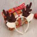 2 Pack Reindeer Antler Headband for Kids - Christmas Antlers Gift | Milk White - Perfect for Christmas & Thanksgiving - Buy Online on GoSupps.com