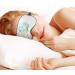 10-Piece Sublimation Eye Sleep Coverings Set - Beige & White Silk Blindfolds with Adjustable Strap for Sleeping, Travel, and Meditation - Buy Online on GoSupps.com