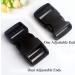 Beaulegan Plastic Buckles 1 Inch (Pack of 10) - Quick Side Release for Luggage Straps  Pet Collar  Backpack Repair  One Adjustable End  White White Single Adjust - 1"(10 Pcs) - Buy Online on GoSupps.com