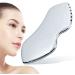 Stainless Steel Gua Sha Tool - 3.9 Metal Facial Massage Comb for Tight Skin & Muscle Pain Relief - Portable & Effective Gua Sha Therapy - Buy Online on GoSupps.com