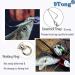 9Tong Ball Bearing Swivel with Coastlock Snap & Stainless Steel Ring for Saltwater Fishing - Standard Size 8+8 (320lb) - Pack of 25 - Buy Online on GoSupps.com