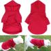 Shop Hualisiji Hooded Sweater for Dogs | Warm & Light Chihuahua Clothing - XXL Black/Red 2PCs - Buy Online on GoSupps.com