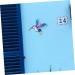SUPVOX 2 Pcs Wrought Iron Bird Wall Hanging Metal Artwork 3d - Buy Online on GoSupps.com