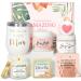 New Mom Gifts Postpartum Essentials Mom to Be Gift Pregnancy Gifts for Expecting Mom Pregnancy Must Haves with Affirmation Cards Lavender Candle for Women New Mama After Birth Mothers Day