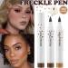 FLIPNEX freckle pen Light Brown/Dark Brown freckle pen for face quick dry freckle pen makeup mole freckle pen 2.5ml faux freckle pen colourpop freckle pen freckle pen henna waterproof long lasting (Dark Brown) - Buy Online on GoSupps.com