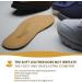 Vaya Exclusivo Primo Orthopedic Insoles for Flat Feet & Hallux Valgus Activated Carbon Size 44 - Buy Online on GoSupps.com