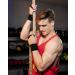AEOLOS Leather Gymnastics Hand Grips - Black, Small | Ideal for Pull-ups, Weightlifting, Kettlebells, Cross Training - Buy Online on GoSupps.com