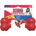 KONG Goodie Bone for Large Dogs - Durable Rubber Chew Toy & Snack Holder - Red - Buy Online on GoSupps.com
