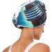 Black Head Helmets Blurred Art Hair Towel 2 Pack - Super Absorbent Quick Dry Turbans for Women & Girls - Buy Online on GoSupps.com