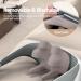 Danlikt Neck Massager - Rechargeable 5D Massage Device with Heat for Neck Back Shoulder & Leg - White - Buy Online on GoSupps.com