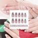 Kixolazr Press on Nails for Women - Colorful Irregular Nails Set Cute User Friendly Fake Nails Supplies for Holiday Dates Birthday Parties - Buy Online on GoSupps.com