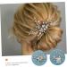 MAGICLULU Hair Comb Hair Side Comb Diamond Hair Accessories Wedding Accessories for Brides Bridal Hair Accessories Bride Accessories Wedding Hair Clips for Brides Comb Headband - Buy Online on GoSupps.com