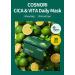 COSNORI Cica & Vita Daily Pure Mask - Vegan Sheet Masks for Soothing & Vitality Boosting | 30 Sheets of 100% Pure Lyocell - Buy Online on GoSupps.com
