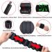 Adjustable 2 Set Weight Cuffs - 2x460g & 2x900g Ankle/Wrist Weights for Hiking Jogging Yoga Running Boxing - Portable Muscle Building Black Weights - Buy Online on GoSupps.com