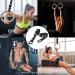 Zingtto Gymnastic Rings Straps - Adjustable Numbered Straps with Steel Carabiners - Quick Hook System - Easy Set Up - 1 Pair - Buy Online on GoSupps.com