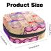 Portable Women's Binding-Up Bags for Menstrual Cups & Tampons | Multicolored Cartoon Alpaka Lamas for Teens - Buy Online on GoSupps.com