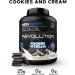 Revolution Nutrition High Whey Protein Powder Whey Isolate Gluten Free Lean Muscle Mass For Men & Women 25g of Protein Per Scoup 2.7kg 73 Servings (Cookies and Cream 6 Pound) Cookies and Cream 6 Pound - Buy Online on GoSupps.com