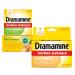 Dramamine Non-Drowsy Naturals with Natural Ginger 18 Tablets & Dramamine Motion Sickness Relief Chewable Tablets Orange Flavored 8 Tablets