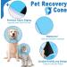 Supet Protective Collar for Pets | Plastic Tapes for Cats & Small Dogs (Blue S) | Neck Size: 11.5-12.7 cm | International Shipping - Buy Online on GoSupps.com