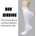 Extra Wide Lymphedema Bariatric Socks White Walking Boot Liner for Cam Walkers & Orthopedic Braces - Buy Online on GoSupps.com