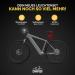 Buy DANSI StVZO Bicycle Light Set | LED Front & Wheel Lights | 30/15 Lux Bright Battery-Powered Bike Lights - International Shipping - Buy Online on GoSupps.com