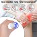 2 Pair Gel Heel Cups - Large Gel Heel Pads for Plantar Fasciitis & Achilles Tendonitis - Blue UK 7.5-12/EU 40-45 - Buy Online on GoSupps.com