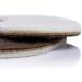 PEDAG Keep Warm Wool Insoles - Handmade in Germany | Sweat-Wicking Top Layer | Insulating Cork Core | Trim to Fit | Women US 9 Men US 6 / EU 39 - Felt Sole for Adults - Buy Online on GoSupps.com