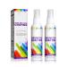 Sublimation Coating Spray  Sublimation Spray for Cotton Shirts  Polyester  T-Shirts  Carton  Wood Canvas  Handbag  Quick Dry & Super Adhesion  High Gloss Sublimation Coating for All Fabric 2X100ML