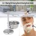 Buy 2 in 1 Stainless Steel Razor Holder & Shaving Set for Men | Durable Razor Plane Stand & Brush Holder - International Shipping Available - Buy Online on GoSupps.com