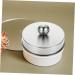 Alipis Medium Pumps Head - Stainless Steel & Acrylic Storage Containers for Bathroom Organization - Set of 2 7.5x7.5x2.5cm - Durable Germ-Free Lotion Dispenser - Buy Online on GoSupps.com