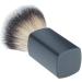 Premium Synthetic Hair Shaving Brush - Black Plastic Handle 10 cm Height 21 mm Ring Diameter - International Shipping Available - Buy Online on GoSupps.com