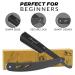 Haryali London Bart Messer Set - Premium Barber Razor Knife with Leather Bag | Rust-Free Steel Straight Razor for Men & Women - Buy Online on GoSupps.com
