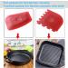 Cast Iron Scrubber and Scraper Set - Stainless Steel Chain Mail Scrubber for Cleaning Dishes, Pots, Pans, Griddles, and Grills - Buy Online on GoSupps.com