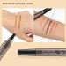 2PCS Whimsyard Eyebrow Pencil Whimsyard Magic Eyebrow Pencil 4 Tip Microblade Creates Natural Looking Brows Effortlessly 3D Waterproof Microblading Eyebrow Pencil Contouring Pen (Dark Brown) - Buy Online on GoSupps.com