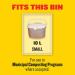 Glad 100% Compostable Bags - Small 10 Litres - Lemon scent 100 Compost Bags 100 count (Pack of 1) - Buy Online on GoSupps.com
