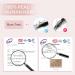 Silk-co Silk-co Pre Bonded Human Hair Extensions U tip Real Remy Hair 1g/s 100 Strands Keratin Nail Tip 18inch #1B Natural Black 18"-100g #1B Natural Black - Buy Online on GoSupps.com