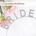 Silver Rhinestone Bride Headband - Wedding Crown for Women and Girls - Buy Online on GoSupps.com