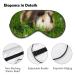 Cute Guinea Pig Pattern Sleep Mask | Adjustable Strap | Night Blindfold for Women Men | Perfect for Yoga, Travel, Nap - Buy Online on GoSupps.com
