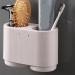 DIGJOBK Zahnb rstenbecher - Inverted Toothbrush Holder & Toothpaste Storage Rack | Stylish Bathroom Set for International Shipping - Buy Online on GoSupps.com