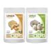 QURA Exim Ginger Powder 200gm + Garlic Powder 200gm (Combo pack of 2) Adrak Powder + Lahsun Powder