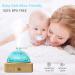 200ml Glass Essential Oil Diffuser with Wood Base | Ultrasonic Air Diffuser for Large Room | Timer & 7 Color Light | Waterless Auto Off | Plastic-Free Aroma Vaporizer - Buy Online on GoSupps.com