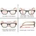 Eyekepper 5 Pack Bamboo Wood Blue Light Blocking Readers with Orange Tinted Lenses +2.00 Strength - Computer Reading Glasses (5 Pairs) - Buy Online on GoSupps.com